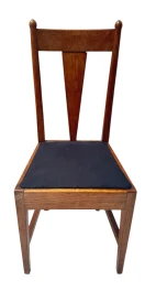 Willem Penaat Two Art Deco Amsterdamse School Chairs for Metz & Co. Amsterdam